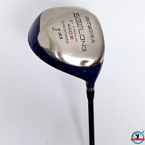 Integra Sooolong 450R Driver 10.5º Wizard II Stiff Graphite RH 45" Dents in Head - Picture 1 of 16